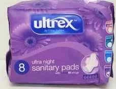 PACKS ULTREX ULTRA NIGHT SANITARY PADS WITH WINGS d260ee-7t.myshopify.com