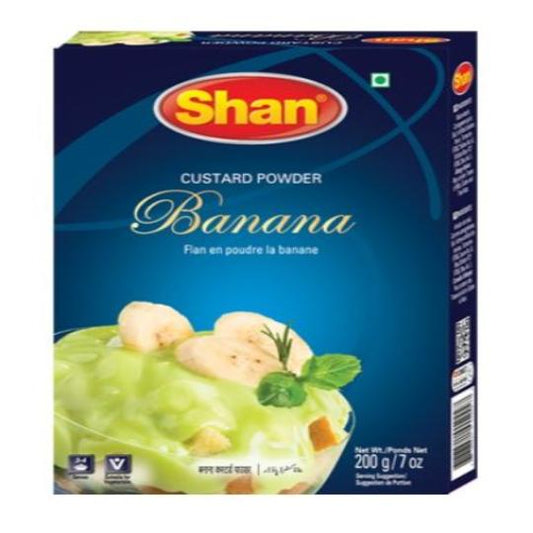 SHAN SWEET CUSTARD POWDER BANANA 200G.