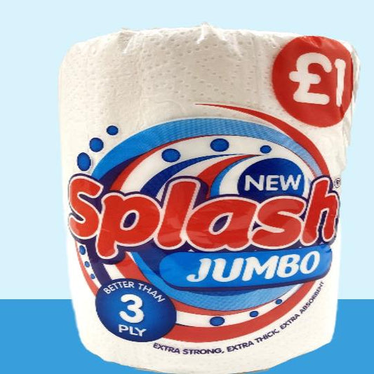 Splash Jumbo Kitchen Roll.