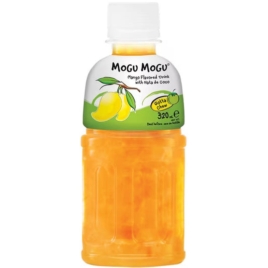 Mogu Mogu Mango Flavoured Drink with NATA de Coco 320ml