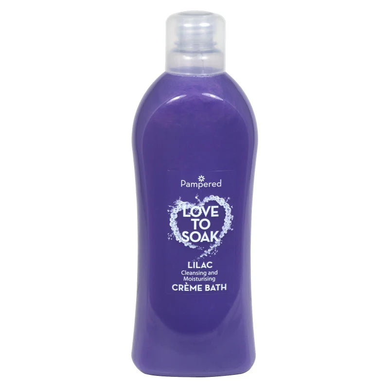 Pampered Crème Bath Moisturising Lilac 1 Litre