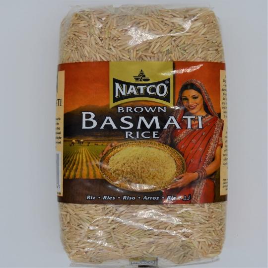 NATCO BROWN BASMATI RICE – 1kg.