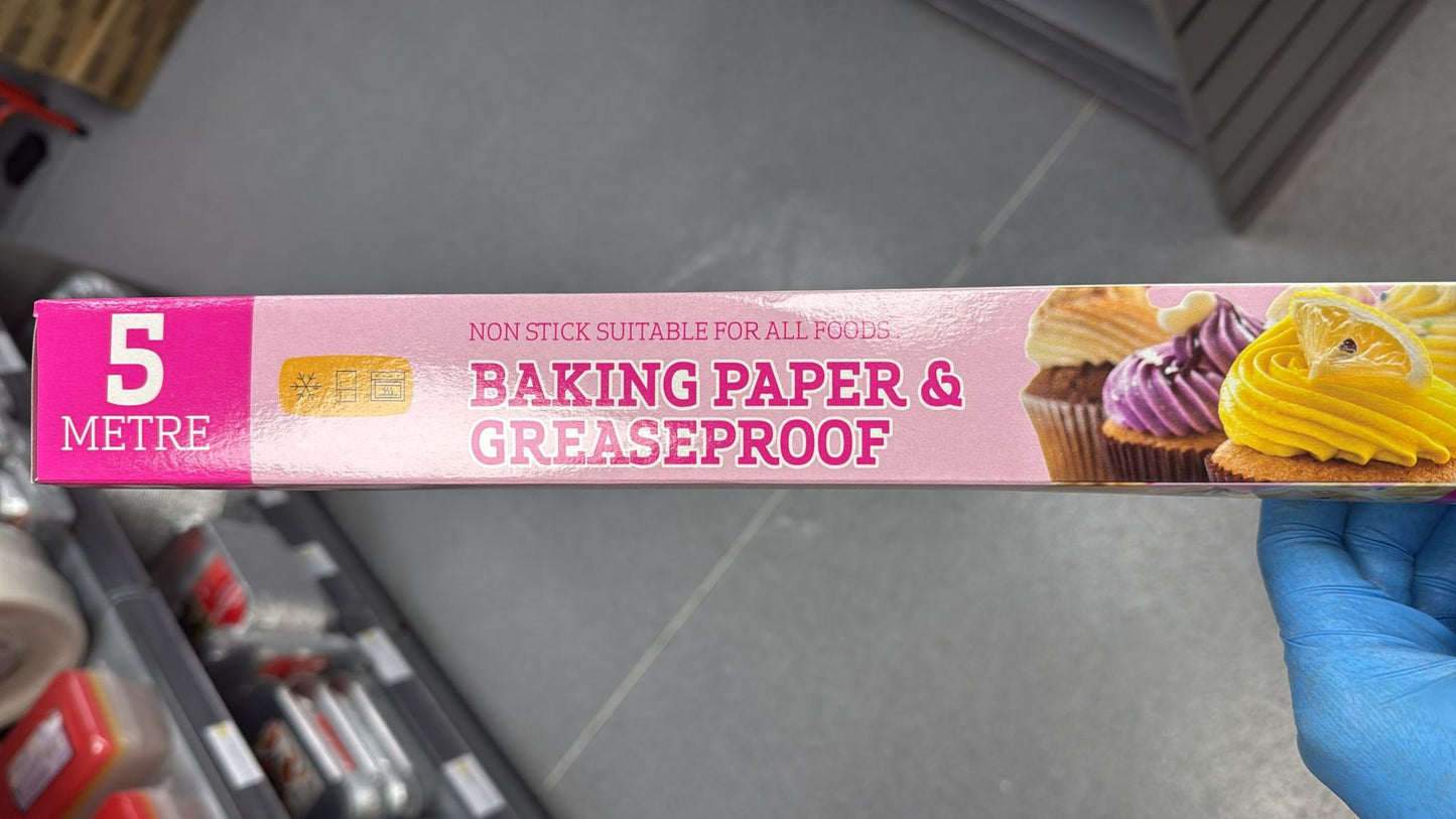 Baking Paper & Greaseproof Double Side Silicone Coated Paper Roll Custom Cooking Parchment Baking Paper