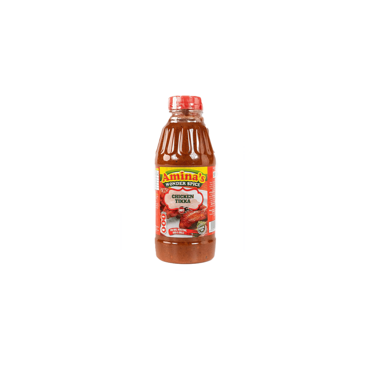 Amina’s Chicken Tikka Marinade Hot (500ml)