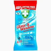 Green Shield Glass & Window Surface Wipes