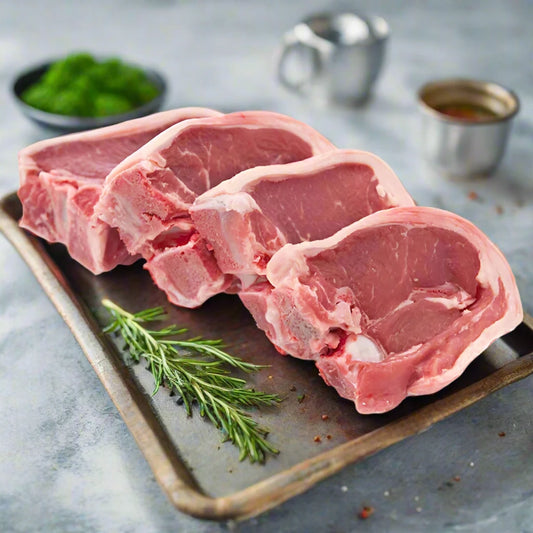 halal meat lamb back chops