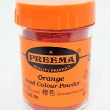 Preema Orange Food Colour Powder 25g