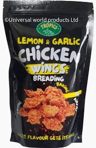 Tropics Lemon & Garlic Chicken Wings Breading 300g