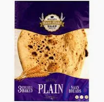 Leicester Bakery Large Plain Naan Bread 2pk