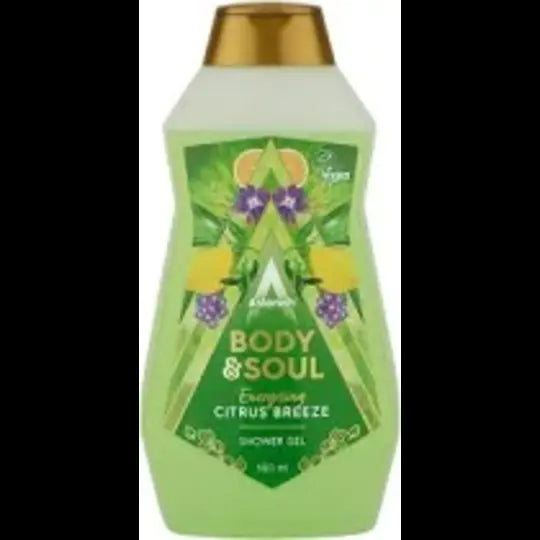 Astonish Body & Soul Energising Citrus Breeze Shower Gel 500ml.