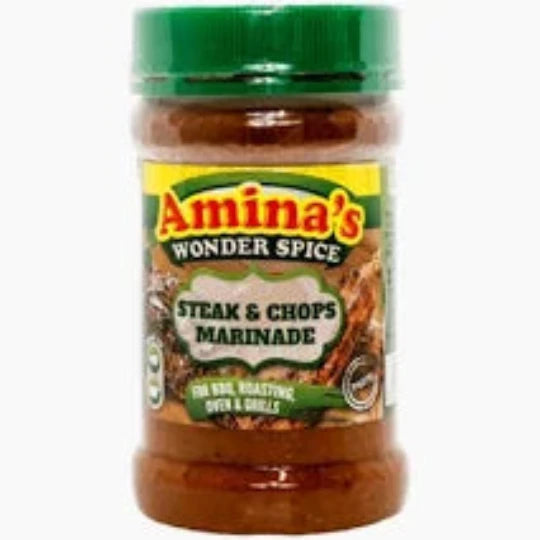 Amina's Steak and Chops Marinade 325g